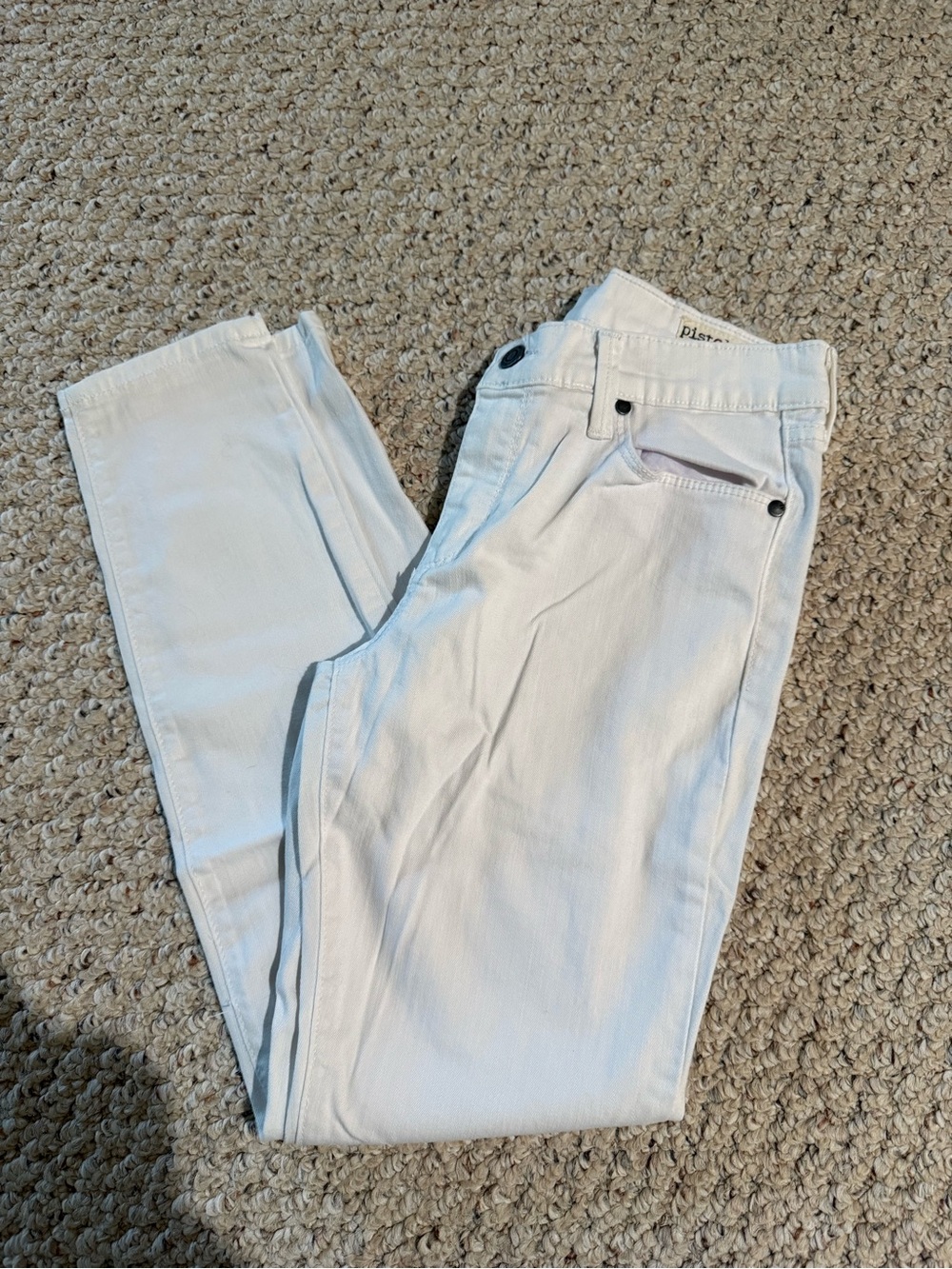 pistola White Skinny Jeans